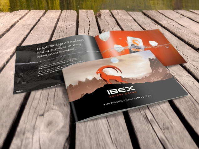IBEX Enerji İçeceği - Broşür Tasarımı