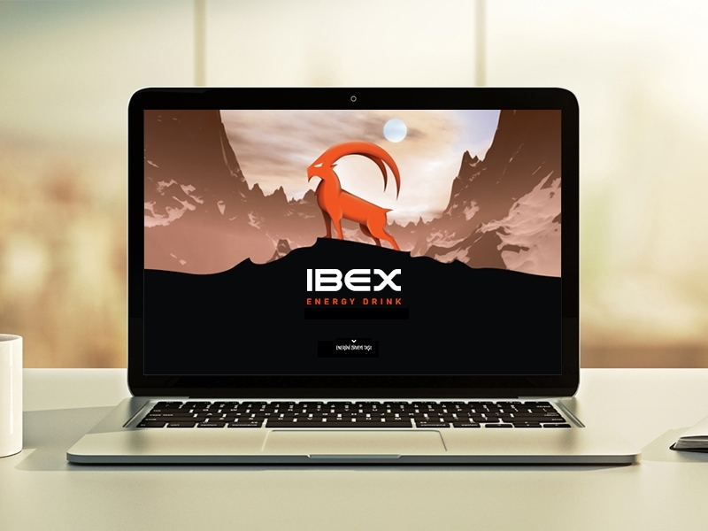IBEX Energy Drink - Web Design and Programming 